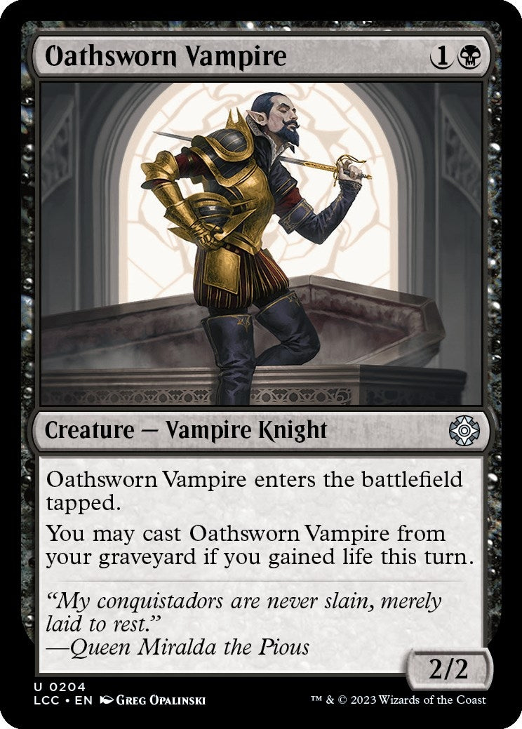 Image for Oathsworn Vampire (204) - Magic: The Gathering