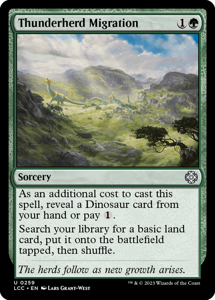 Image for Thunderherd Migration (259) - Magic: The Gathering