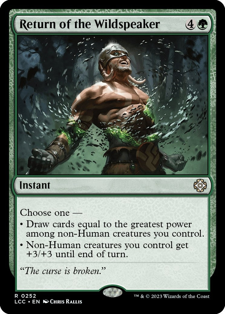 Image for Return of the Wildspeaker (252) - Magic: The Gathering