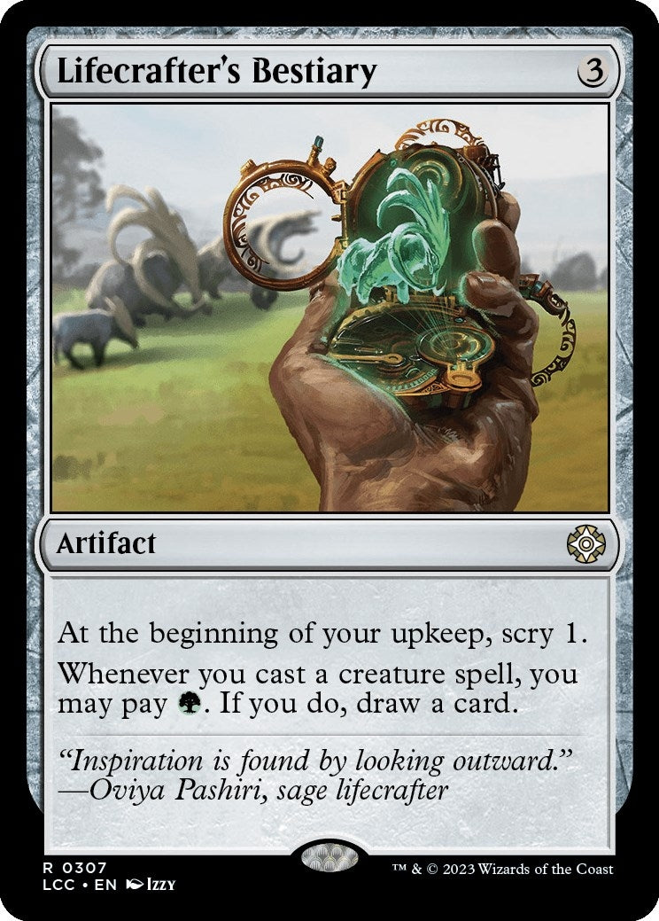 Image for Lifecrafter's Bestiary (307) - Magic: The Gathering