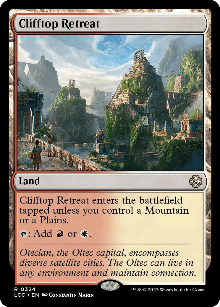Image for Clifftop Retreat (324) - Magic: The Gathering