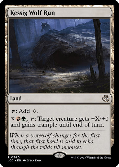 Image for Kessig Wolf Run (340) - Magic: The Gathering