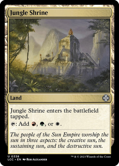 Image for Jungle Shrine (338) - Magic: The Gathering