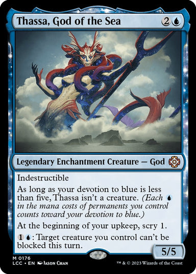 Image for Thassa, God of the Sea (176) - Magic: The Gathering