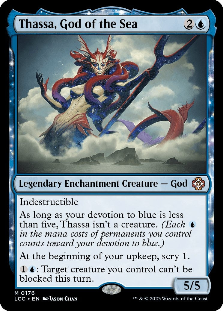 Image for Thassa, God of the Sea (176) - Magic: The Gathering