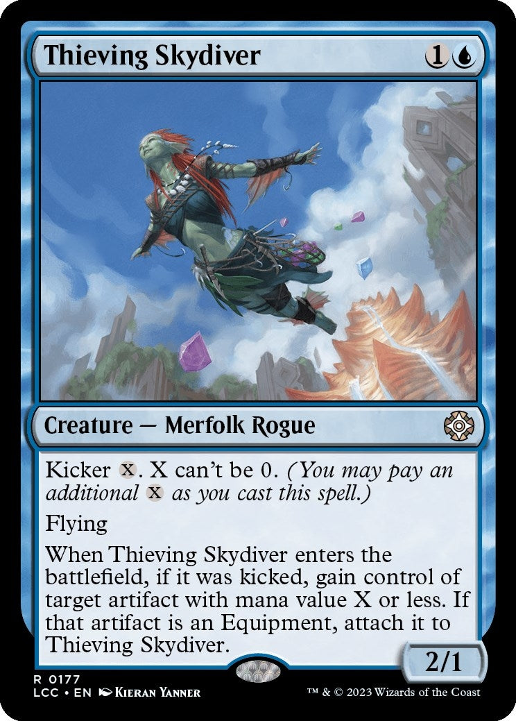 Image for Thieving Skydiver (177) - Magic: The Gathering