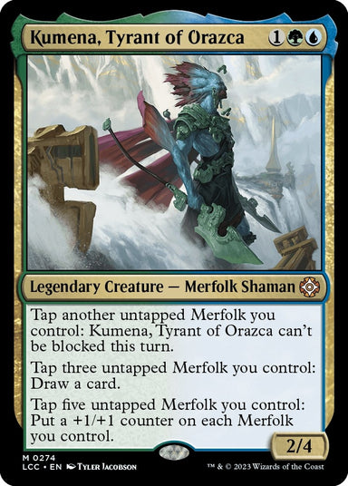 Image for Kumena, Tyrant of Orazca (274) - Magic: The Gathering