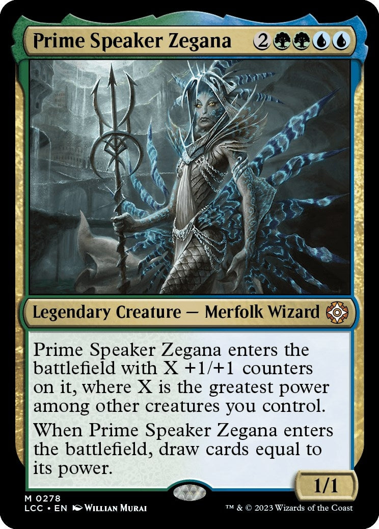 Image for Prime Speaker Zegana (278) - Magic: The Gathering