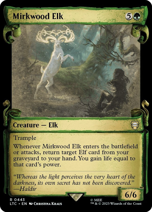 Image for Mirkwood Elk (Showcase Scrolls) (443) - Magic: The Gathering