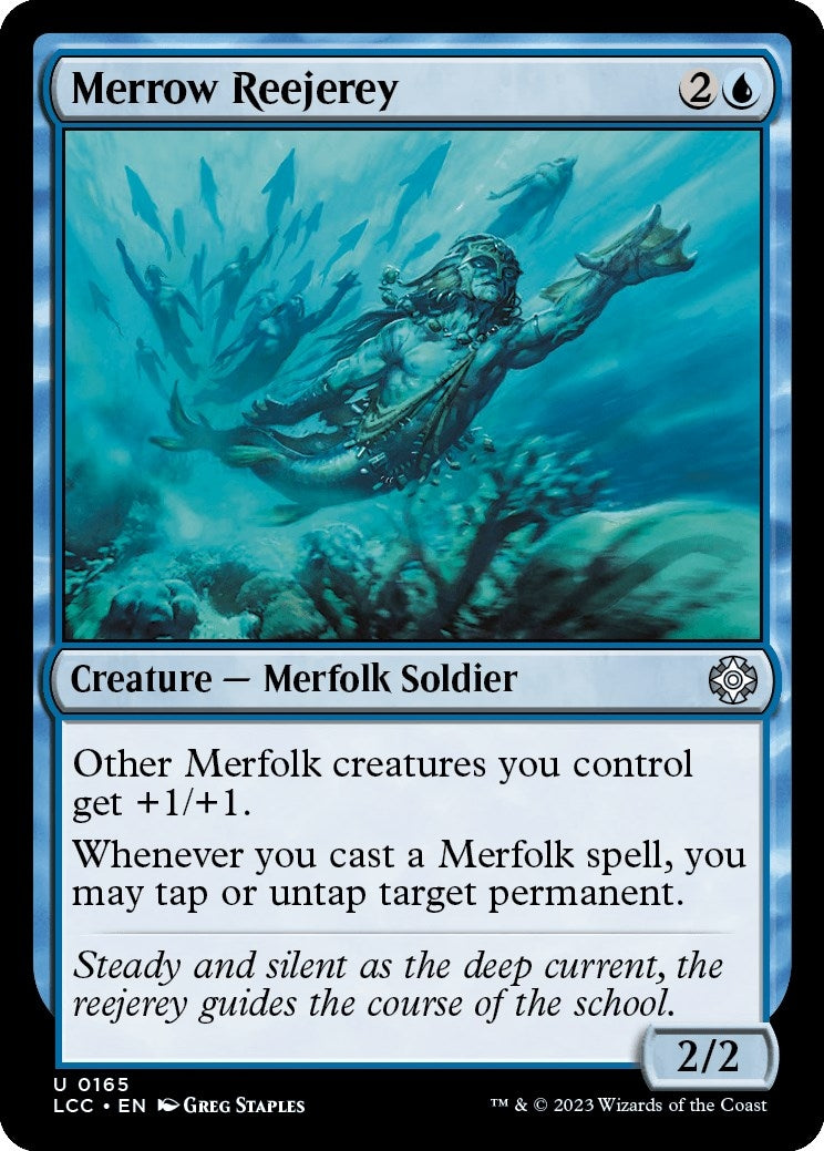 Image for Merrow Reejerey (165) - Magic: The Gathering