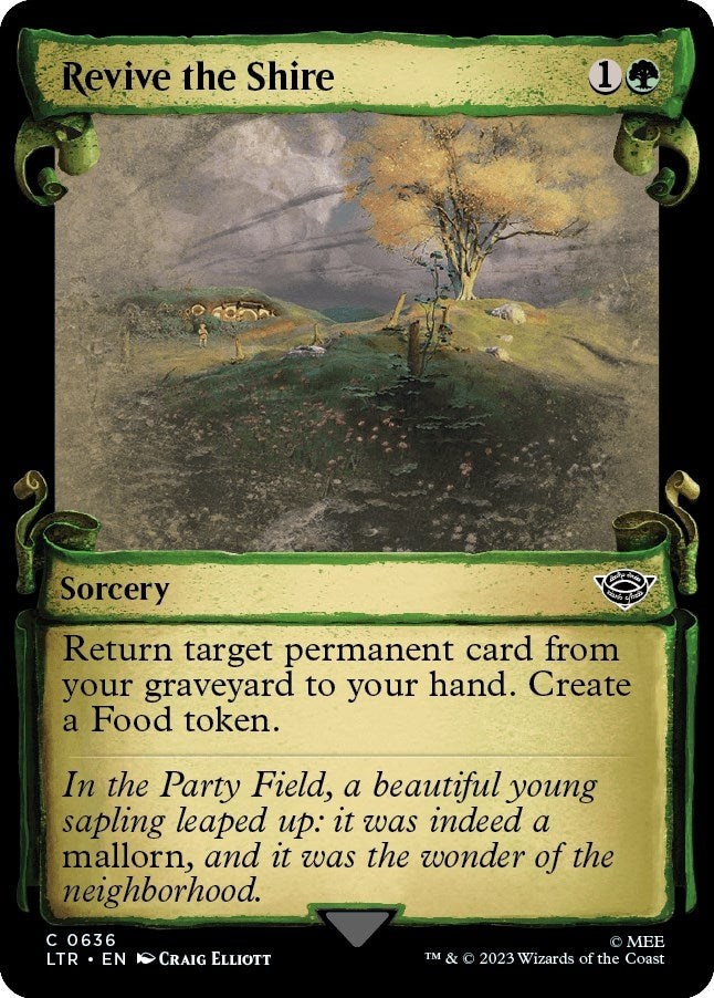 Image for Revive the Shire (Showcase Scrolls) (636) (LTR) - Magic: The Gathering