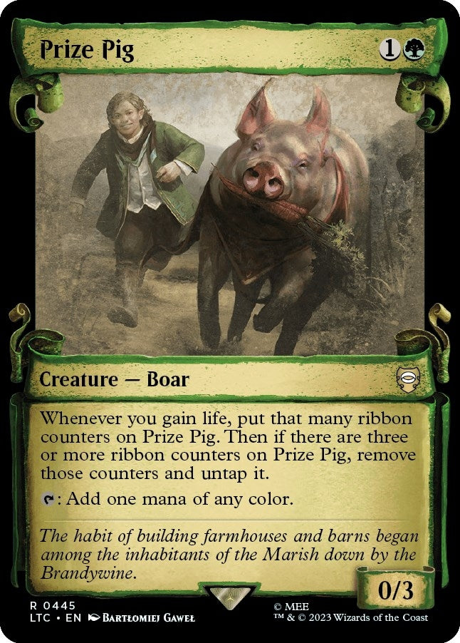 Image for Prize Pig (Showcase Scrolls) (445) - Magic: The Gathering
