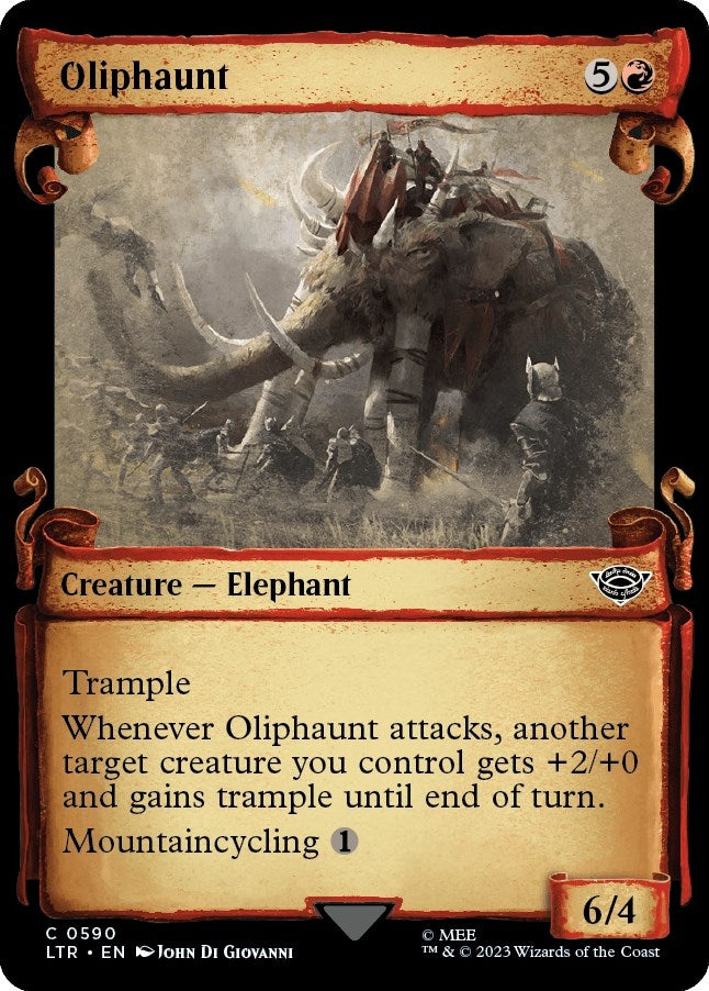 Image for Oliphaunt (Showcase Scrolls) (590) (LTR) - Magic: The Gathering