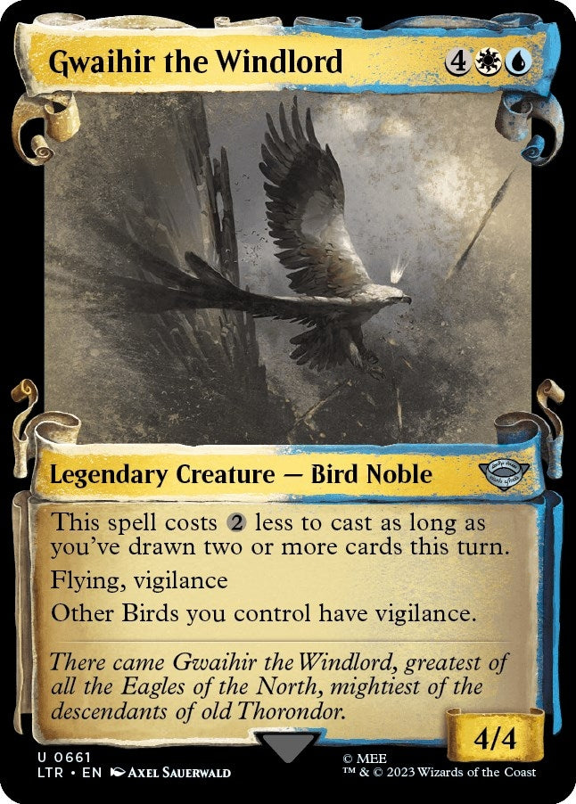 Image for Gwaihir the Windlord (Showcase Scrolls) (661) (LTR) - Magic: The Gathering