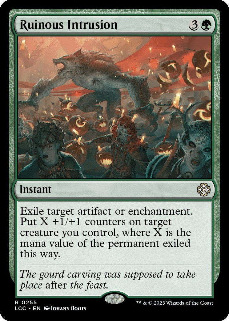 Image for Ruinous Intrusion (255) - Magic: The Gathering