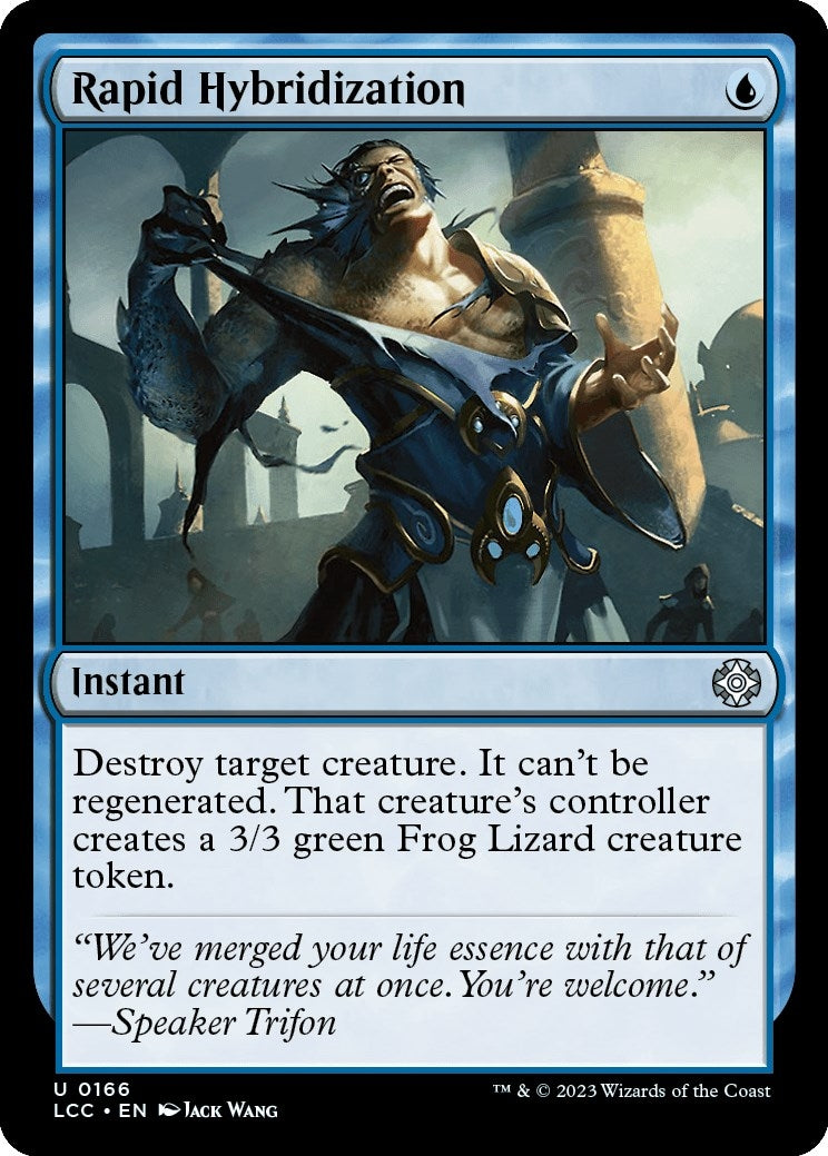 Image for Rapid Hybridization (166) - Magic: The Gathering