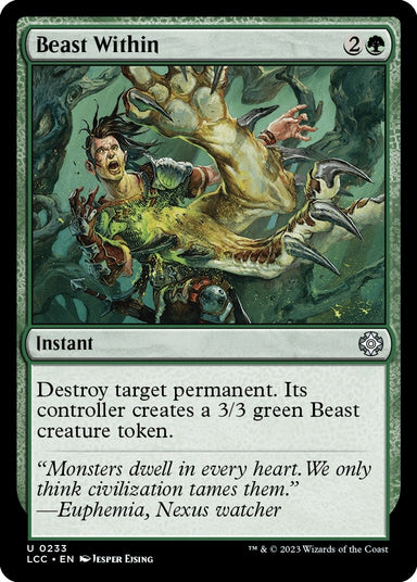 Image for Beast Within (233) - Magic: The Gathering