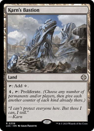 Image for Karn's Bastion (339) - Magic: The Gathering