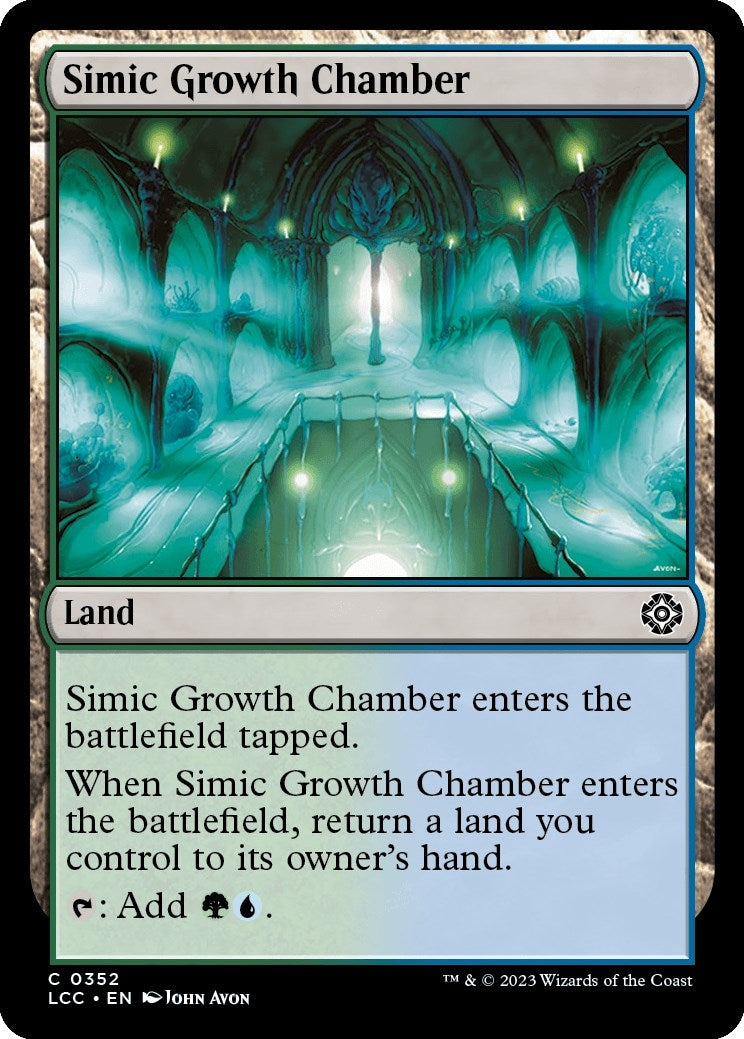 Image for Simic Growth Chamber (352) - Magic: The Gathering