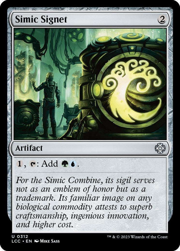 Image for Simic Signet (312) - Magic: The Gathering