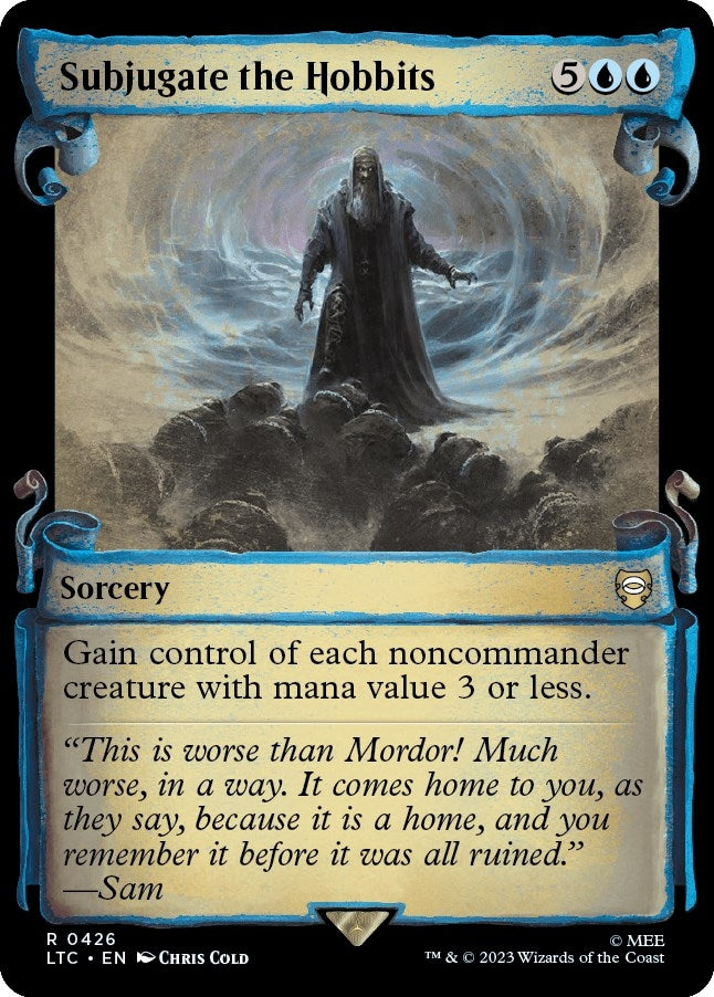Image for Subjugate the Hobbits (Showcase Scrolls) (426) - Magic: The Gathering