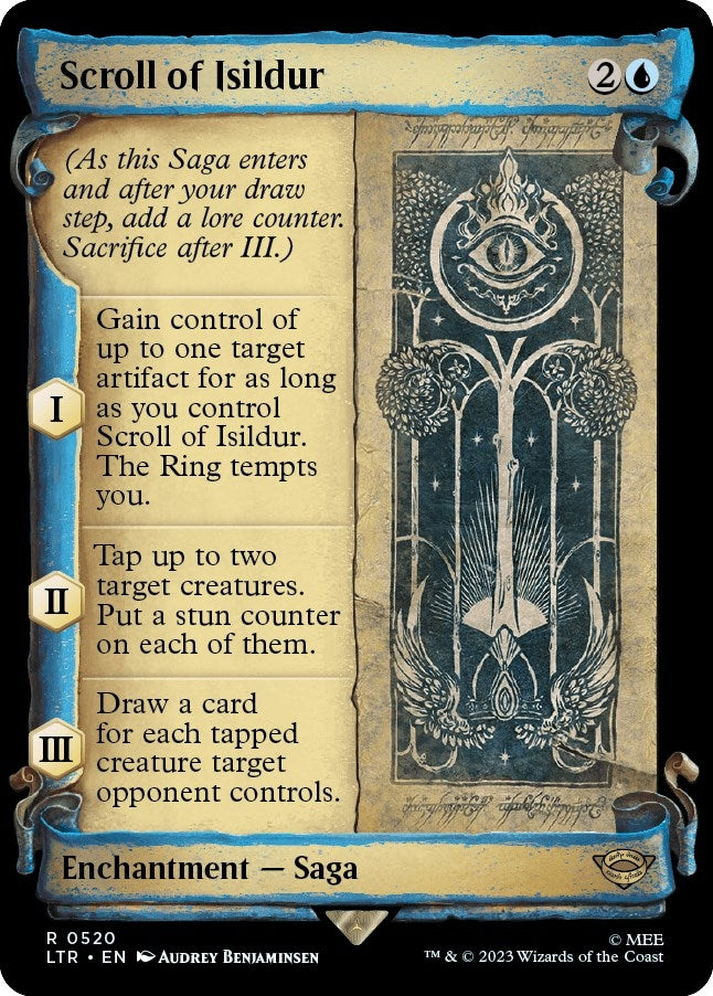 Image for Scroll of Isildur (Showcase Scrolls) (520) (LTR) - Magic: The Gathering