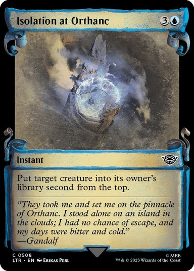 Image for Isolation at Orthanc (Showcase Scrolls) (508) (LTR) - Magic: The Gathering