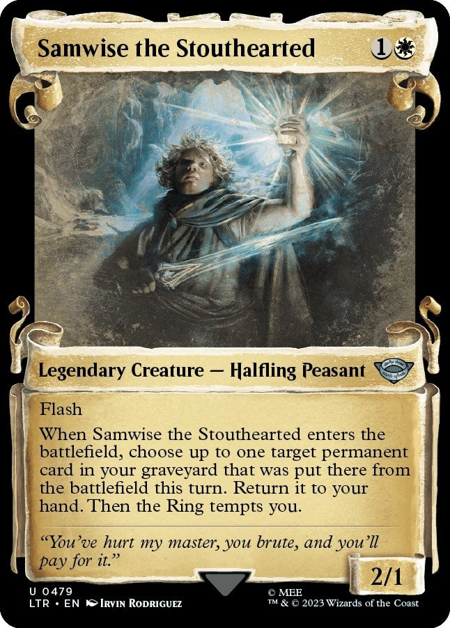 Image for Samwise the Stouthearted (Showcase Scrolls) (479) (LTR) - Magic: The Gathering