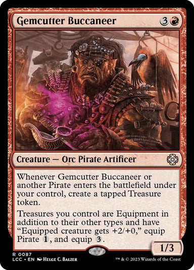 Image for Gemcutter Buccaneer (87) - Magic: The Gathering