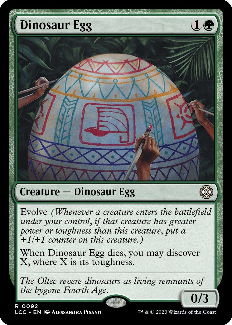 Image for Dinosaur Egg (92) - Magic: The Gathering