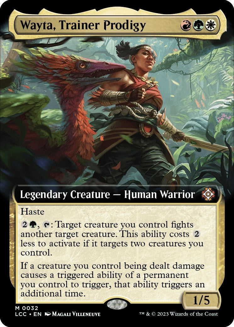 Image for Wayta, Trainer Prodigy (Extended Art) (32) - Magic: The Gathering