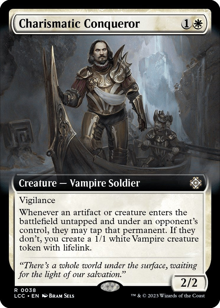 Image for Charismatic Conqueror (Extended Art) (38) - Magic: The Gathering