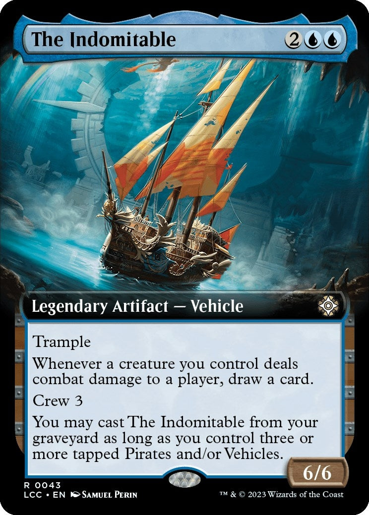 Image for The Indomitable (Extended Art) (43) - Magic: The Gathering