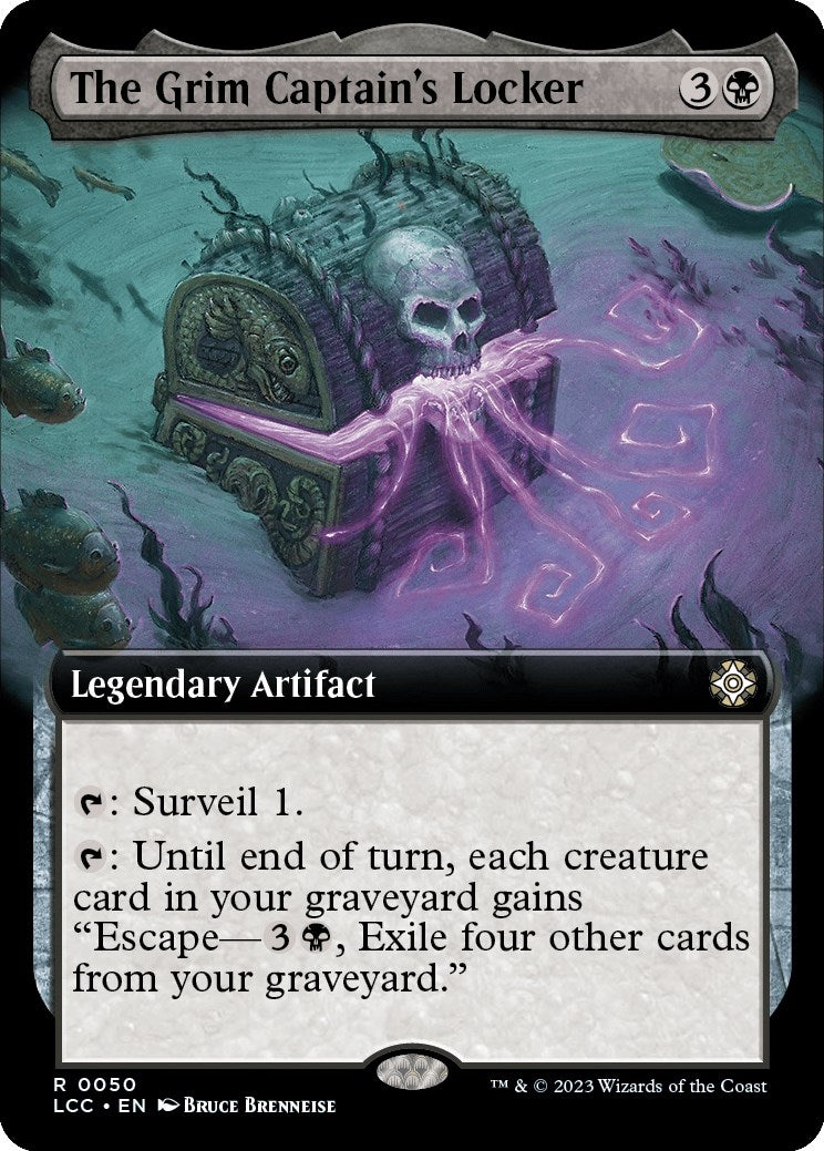 Image for The Grim Captain's Locker (Extended Art) (50) - Magic: The Gathering