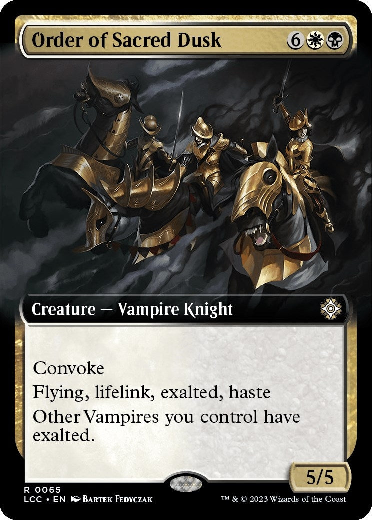 Image for Order of Sacred Dusk (Extended Art) (65) - Magic: The Gathering