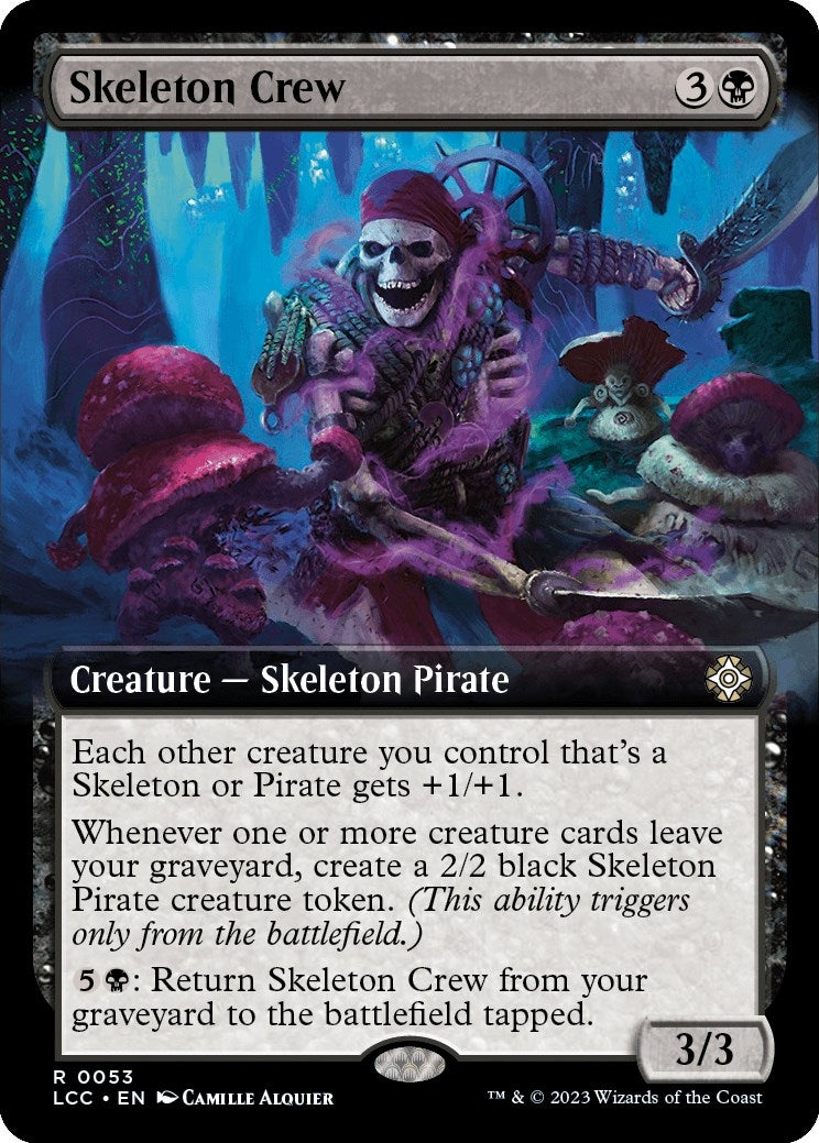 Image for Skeleton Crew (Extended Art) (53) - Magic: The Gathering