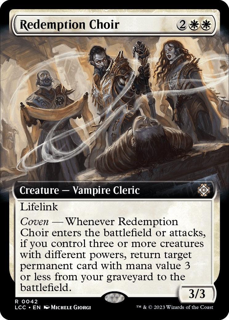 Image for Redemption Choir (Extended Art) (42) - Magic: The Gathering