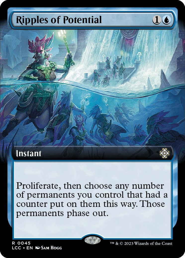 Image for Ripples of Potential (Extended Art) (45) - Magic: The Gathering
