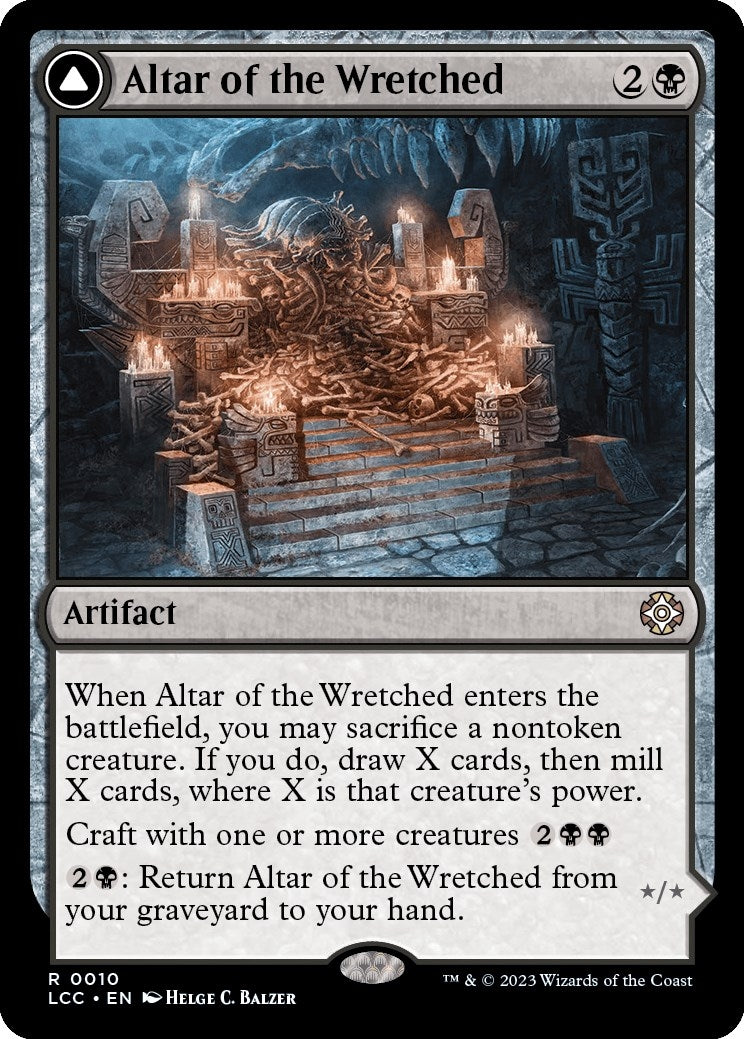 Image for Altar of the Wretched (10) - Magic: The Gathering