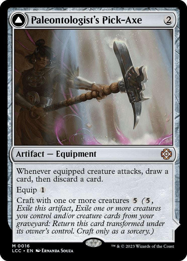 Image for Paleontologist's Pick-Axe (16) - Magic: The Gathering