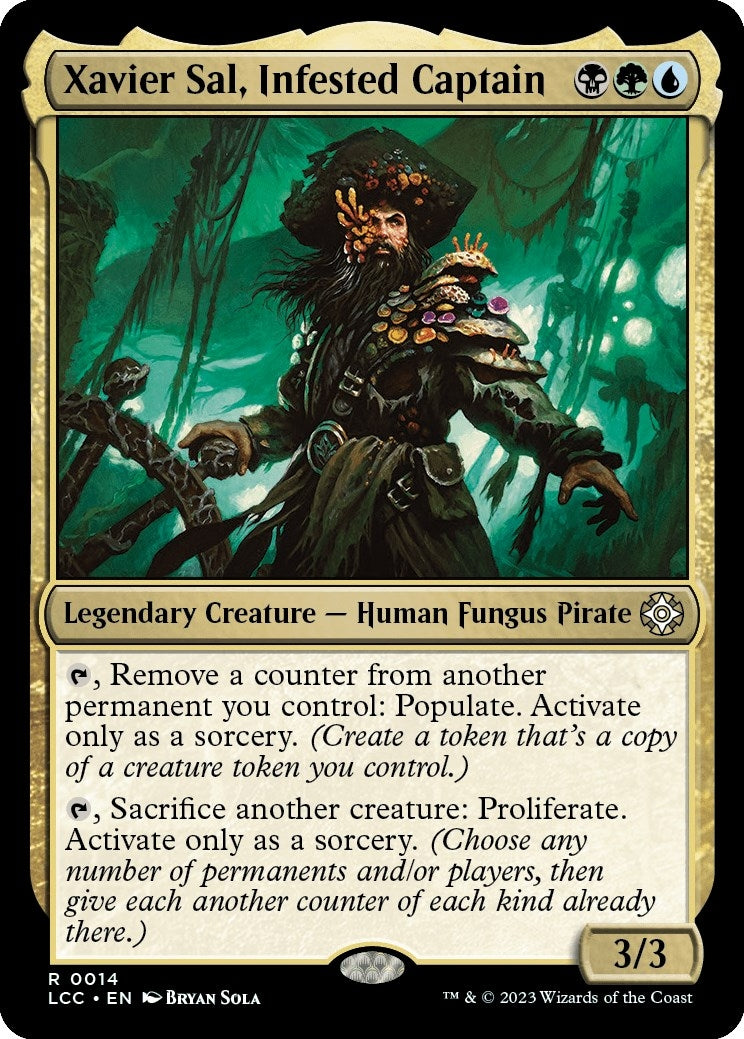 Image for Xavier Sal, Infested Captain (14) - Magic: The Gathering