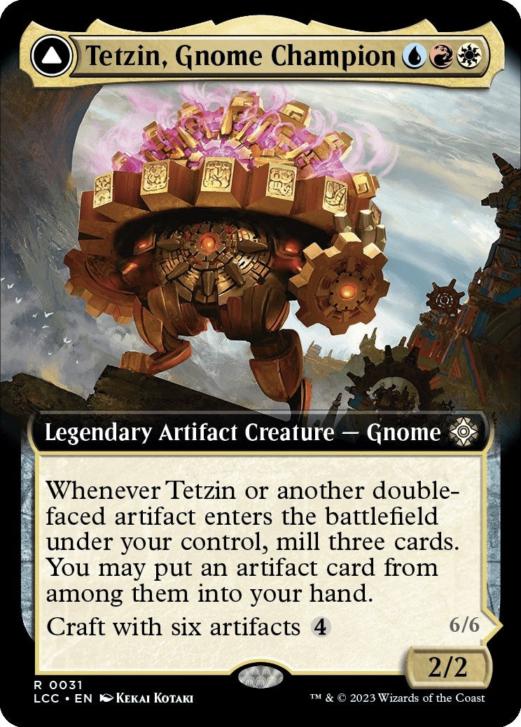 Image for Tetzin, Gnome Champion (Extended Art) (31) - Magic: The Gathering