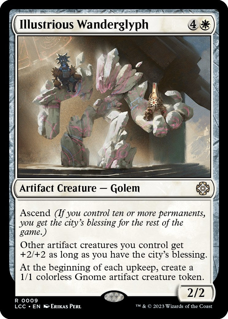 Image for Illustrious Wanderglyph (9) - Magic: The Gathering