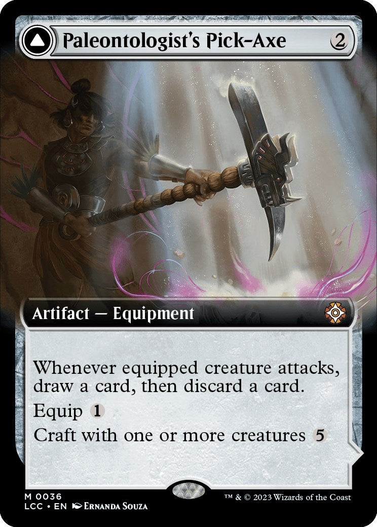 Image for Paleontologist's Pick-Axe (Extended Art) (36) - Magic: The Gathering