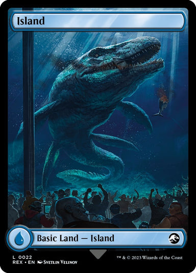 Image for Island (22) (Universes Beyond: Jurassic World Collection) (REX) - Magic: The Gathering