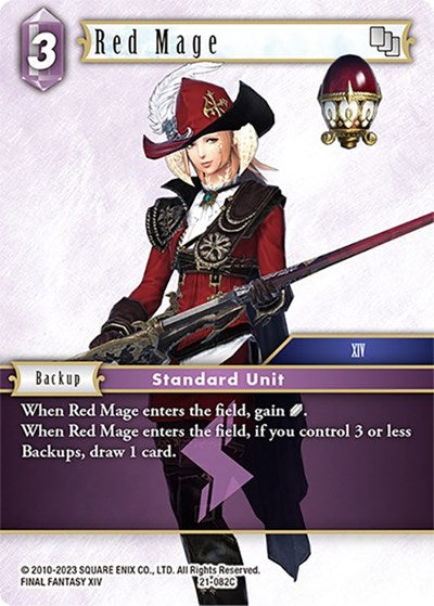 Red Mage - 082C - 21-082C