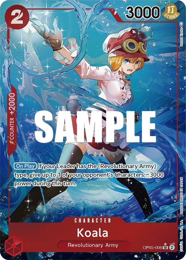 Image for Koala (Alternate Art) (OP05-006) (Awakening of the New Era) (OP05) - One Piece Card Game