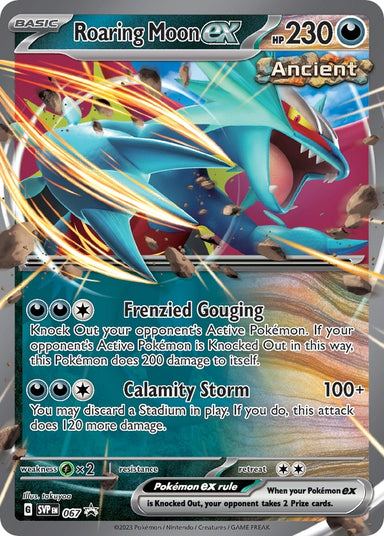 Image for Roaring Moon ex - 067 (067) (SVP) - Pokemon