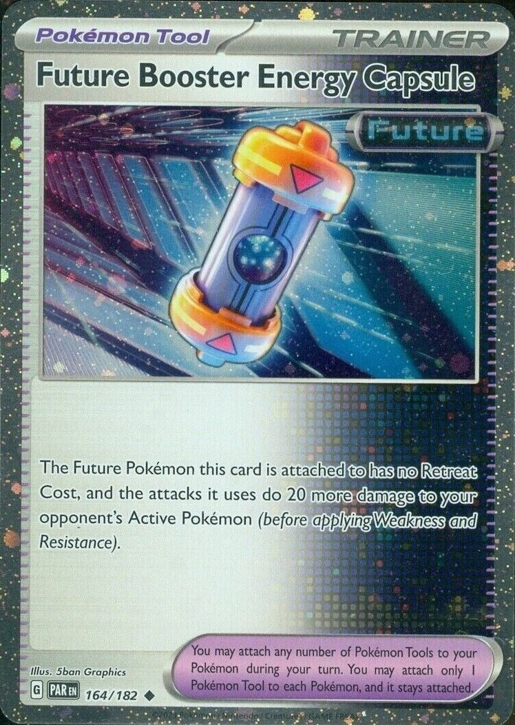 Future Booster Energy Capsule (Cosmo Holo) (164/182) (Miscellaneous Cards & Products)