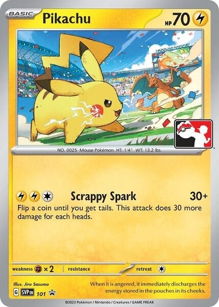 Pikachu - 101 (101) (SV: Scarlet & Violet Promo Cards)
